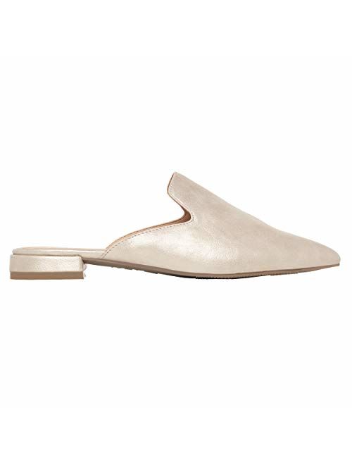 Rohb by Joyce Azria Maison, Soho & Jolie Pointed Toe Flat Backless Slip On Slide Mules for Women