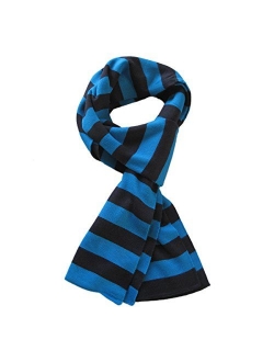 TrendsBlue Premium Soft Knit Striped Scarf - Different Colors Available