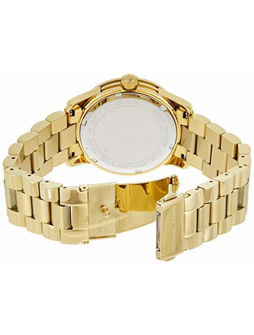 Michael Kors Women's Runway Gold-Tone Watch MK5786