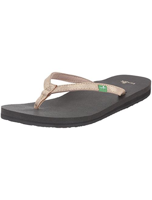 Sanuk Women's Yoga Joy Metallic Flip-Flop