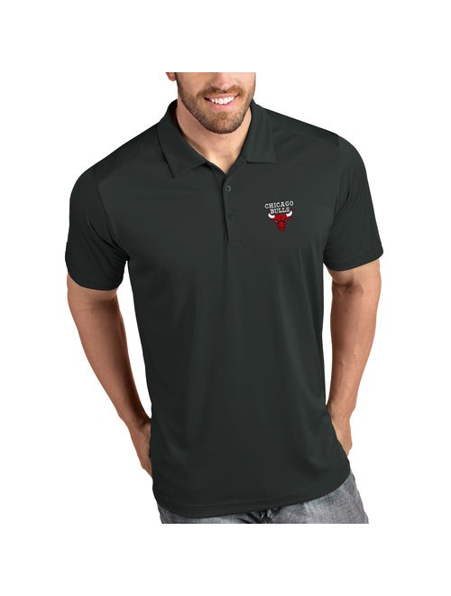 Chicago Bulls Antigua Tribute Polo - Charcoal