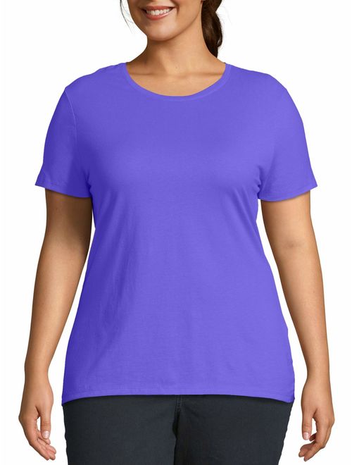 Just My Size Women's Plus Size Short Sleeve Tee