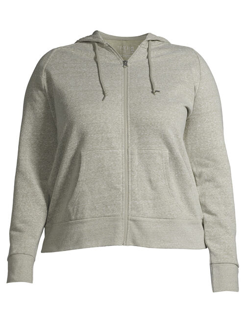 Buy Time and Tru Women's Zip Up Hoodie Sweatshirt online | Topofstyle