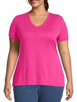 Women's Plus Size Active Cool Dri Performance V-neck