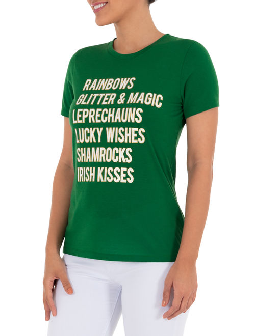 Women's St. Patrick's Day Short Sleeve T-shirt