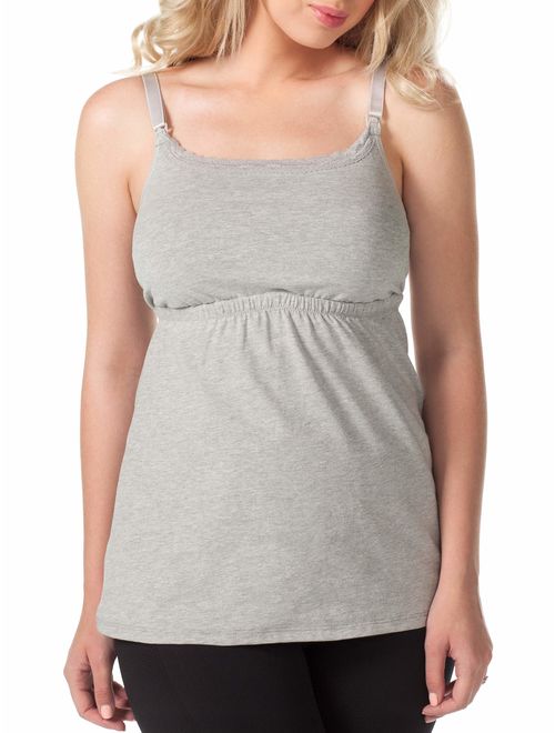 Loving Moments By Leading Lady Maternity To Nursing Babydoll Tank With Full Sling, Style L317