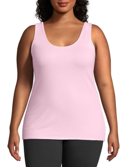 Plus-Size Women's Stretch Jersey Camisole