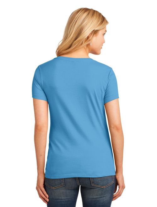 Port & Company Womens V-Neck Fashion T-Shirts