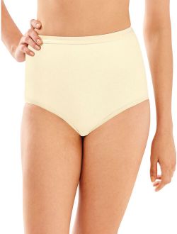 Womens Full Cut Fit Cotton Brief Style-2324