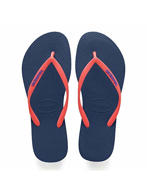 Havaianas Women's Slim Logo Pop Up Multicolored Flip-Flop Sandals