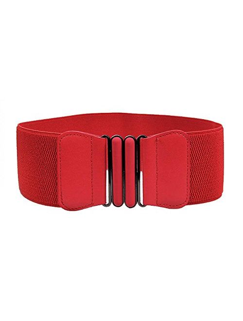 VOCHIC Wide Elastic Plus Size Dress Belt for Women Waist Belts Stretch Waistband