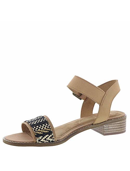 TOMS Womens Camilia Open Toe Special Occasion Ankle Strap Sandals