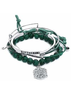 Harry Potter Slytherin Arm Party Bracelet Set