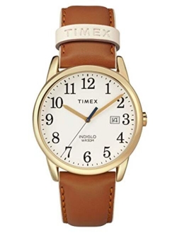 Women's Easy Reader Date Leather Strap 38mm Watch