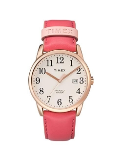 Women's Easy Reader Date Leather Strap 38mm Watch