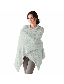 Women's One Size Soft Knit Nylon Giving Shawl Wrap in Gift Box