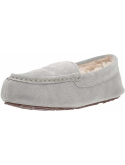 Women's Leather Moccasin Slipper