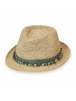 Tahiti Trilby Two-Toned Sun Hat, Packable, Adjustable, Modern Style, Designed in Australia