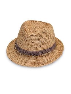 Tahiti Trilby Two-Toned Sun Hat, Packable, Adjustable, Modern Style, Designed in Australia