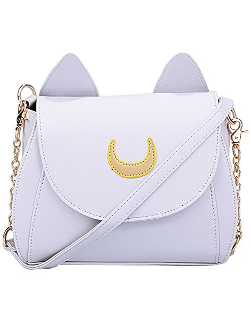 AKStore Women Handbag Cosplay Sailor Moon 20th Tsukino Usagi PU Leather Girls Handbag Shoulder Bags