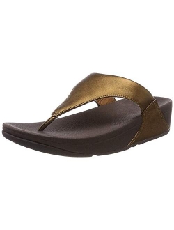 Women's Lulu Toe Post Leather Flip-Flop Sandal