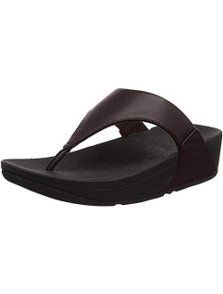 Women's Lulu Toe Post Leather Flip-Flop Sandal