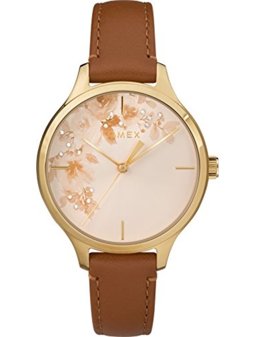 Timex Women's Crystal Bloom Swarovski Accent 36mm Watch