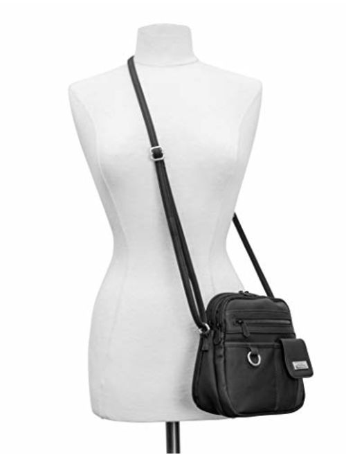 MultiSac North South Mini Zip Around Crossbody Bag