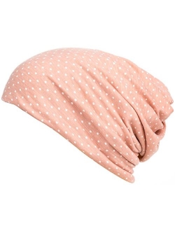 HONENNA Printed Turban Headband Chemo Cap Cotton Soft Sleep Beanie