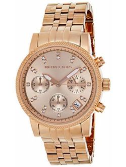 Women's Ritz Rose Gold-Tone Watch MK6077