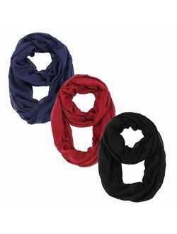 2 or 3 Packs Women Infinity Scarf for All Season