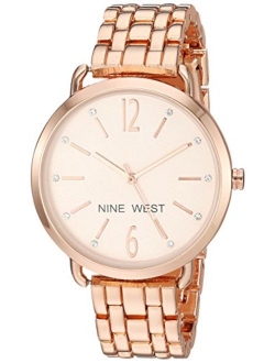 Women's Crystal Accented Bracelet Watch