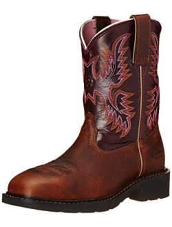Women's Krista Pull-on Steel Toe Western Cowboy Boot