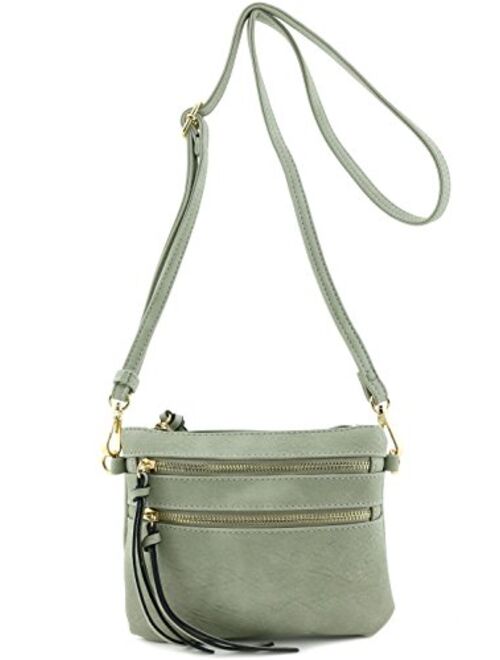 Multi Pocket Small Crossbody Bag