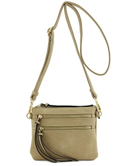 Multi Pocket Small Crossbody Bag