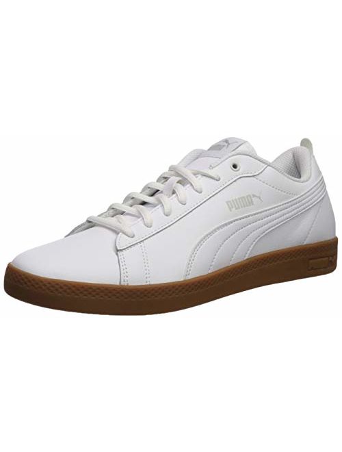 PUMA Women's Smash WNS v2 Leather Sneaker