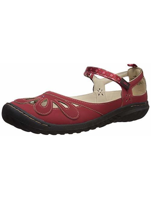 JBU by Jambu Women's Wildflower Encore Mary Jane Flat