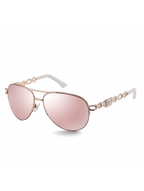 Classic Aviater Sunglasses For Women Men Metal Frame Mirrored Lens Driving Fashion UV400 Glasses 0257