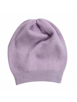 WaySoft 100% Cashmere Beanie for Women in a Gift Box, Oversized Women Beanie Hat