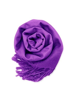 GEARONIC TM Women's Soft Pashmina Scarf Winter Shawl Wrap Scarves Lady Fashion in Solid Colors