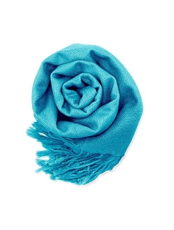 GEARONIC TM Women's Soft Pashmina Scarf Winter Shawl Wrap Scarves Lady Fashion in Solid Colors