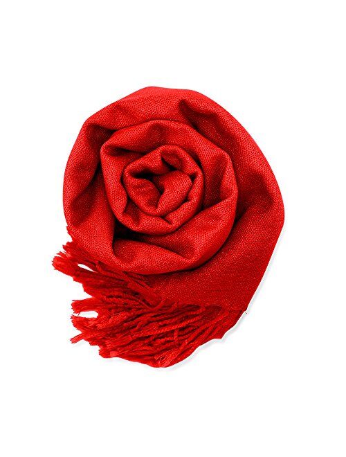 GEARONIC TM Women's Soft Pashmina Scarf Winter Shawl Wrap Scarves Lady Fashion in Solid Colors