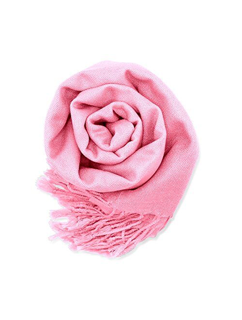 GEARONIC TM Women's Soft Pashmina Scarf Winter Shawl Wrap Scarves Lady Fashion in Solid Colors