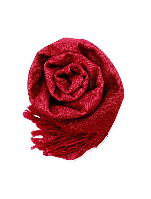 GEARONIC TM Women's Soft Pashmina Scarf Winter Shawl Wrap Scarves Lady Fashion in Solid Colors