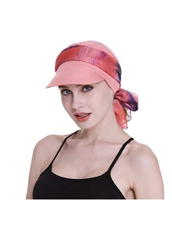 Newsboy Cap for Women Chemo Headwear with Scarfs Gifts Hair Loss Available All Year