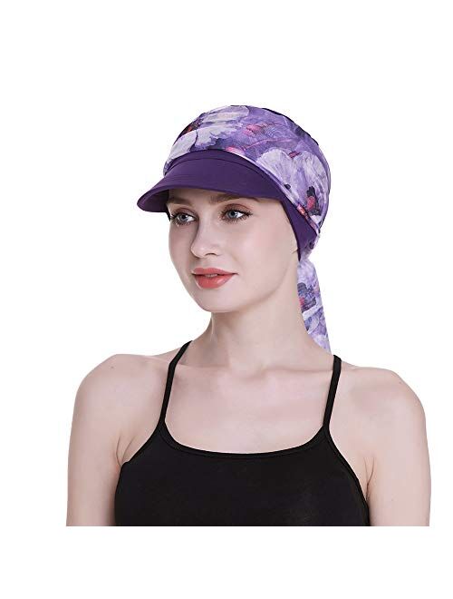 Newsboy Cap for Women Chemo Headwear with Scarfs Gifts Hair Loss Available All Year