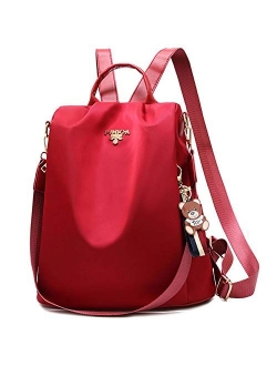 Women Backpack Purse Waterproof Anti-theft Daypack Lightweight School Shoulder Bag