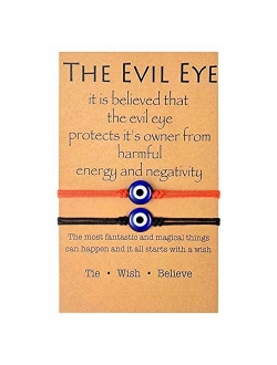 BOCHOI Evil Eye Bracelet for Women Good Luck String Bracelet Kabbalah Protection Friendship Wish Bracelet Jewelry for Girls Girlfriend Wife Daughter Birthday Gifts