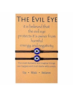 BOCHOI Evil Eye Bracelet for Women Good Luck String Bracelet Kabbalah Protection Friendship Wish Bracelet Jewelry for Girls Girlfriend Wife Daughter Birthday Gifts