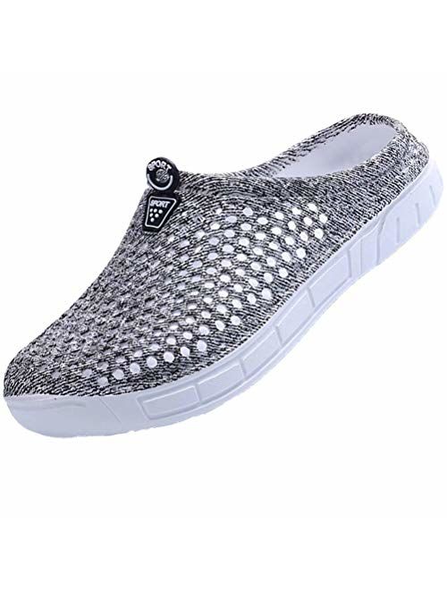 Ryanmay Womens Mens Comfortable Walking Garden Shoes Slippers Quick Drying Sa.